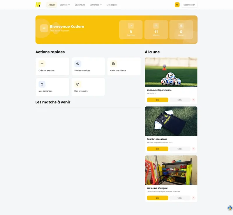 ManiEduc - Application web